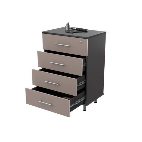 4-Drawer Storage Cabinet - Image 5