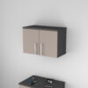 2-Door Wall Mounted Storage Cabinet